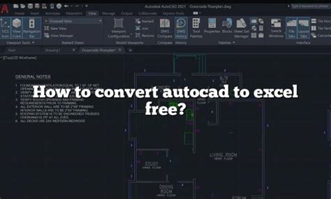 Image result for How Convert AutoCAD Text Data to Excel