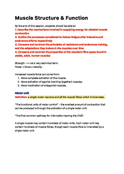 Image result for Muscle Structure and Function