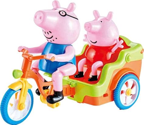 DACKON STUFF Battery Operated Peppa Pig Tricycle For kids - Battery ...