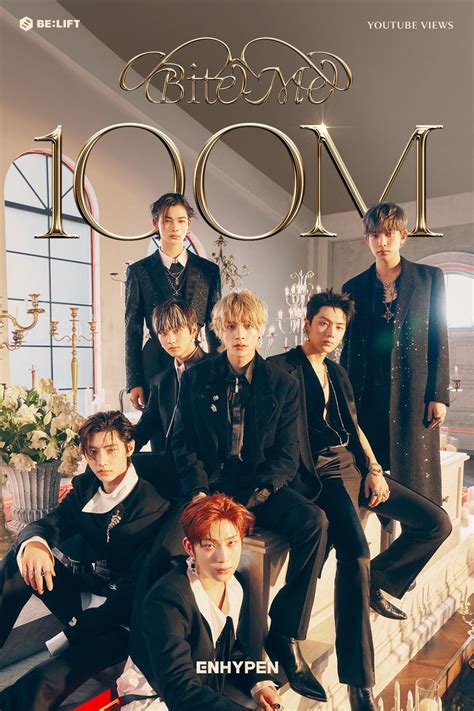 ENHYPEN's "Bite Me" Becomes Their Fastest MV To Surpass 100 Million ...