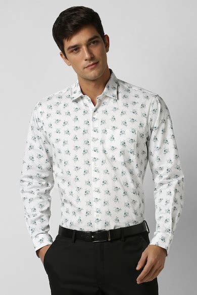 Buy Men White Regular Fit Shirt Online - 39832203 | Peter England
