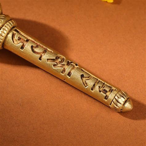 Brass Handcrafted Hanuman Mace/Gada (3 Sizes) – Vedansh Craft