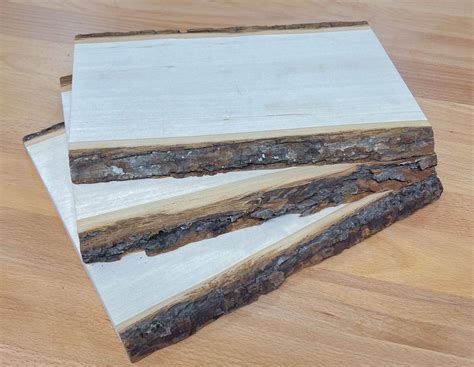 Premium Lime Basswood Pyrography Blank - Live Edge Country Plank