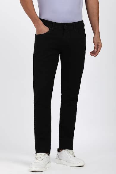 Buy Men Black Dark Wash Jeans Online - 39965020 | Peter England