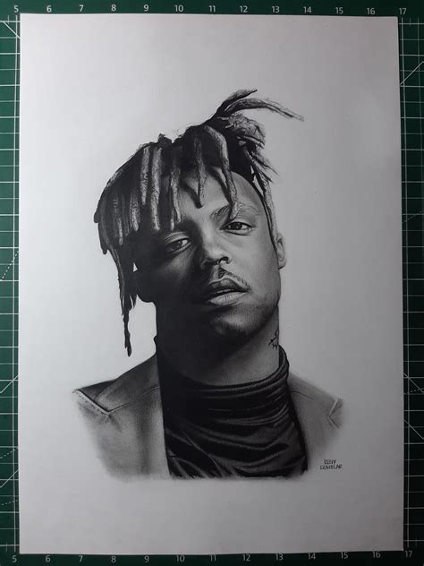 Pencil drawing of juice wrld by gumelarizqy on DeviantArt