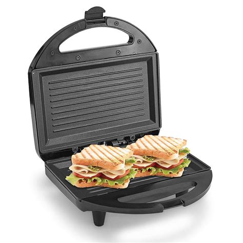 Maharaja Whiteline Aprica Grill 750 Watts Sandwich Maker | Black ...