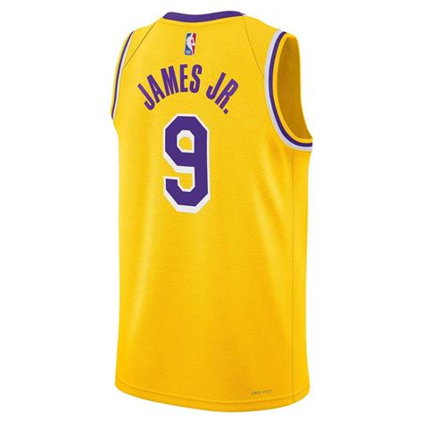 Unisex Los Angeles Lakers Bronny James Nike Gold 2024 Offseason ...