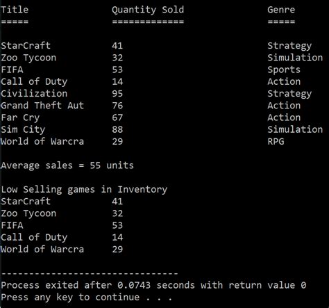 Image result for Game Program Code Example