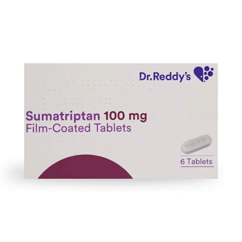 Image result for Sumatriptan 100Mg Tablets