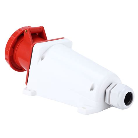 Buy Industrial Plug Socket, IP67 Waterproof 3 Phase Inlet For ...