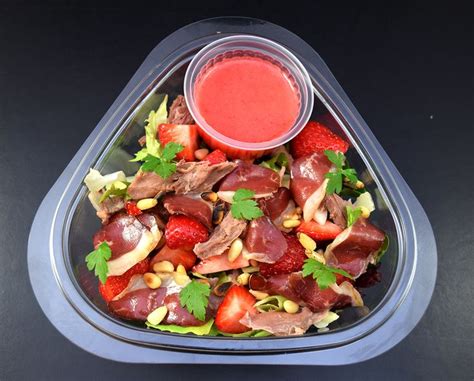 salade magret de canard pomme