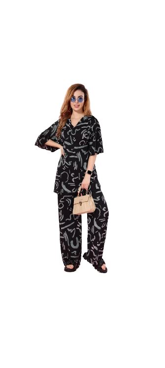 Kaftan Co-Ord Set – KOI Sleepwear
