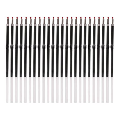 100pcs 0.7mm Black Retractable Ballpoint Pen Refills for Gel Pens ...