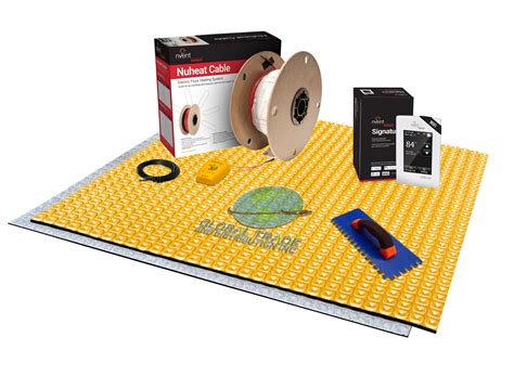 Nuheat nVent Signature Radiant Floor Heating Kit with DUO Membrane ...
