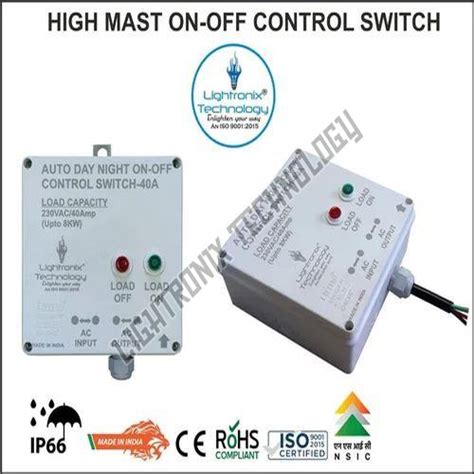 High Mast Light Control Switch Manufacturer, Supplier from Gandhinagar