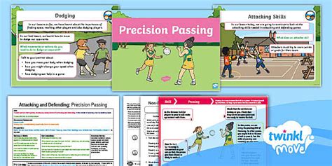 Year 2 Passing PE Lesson | Attacking and Defending | Twinkl