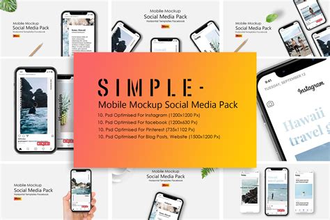 Best 44+ Free Iphone Social Media Mockups Psd