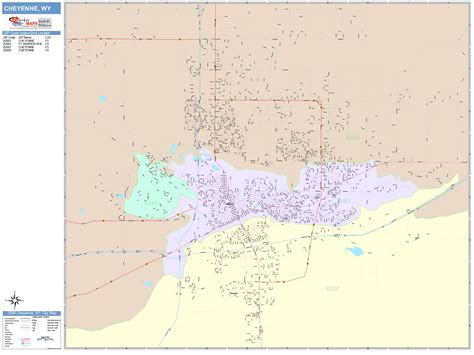 Cheyenne Wy Zip Code Map