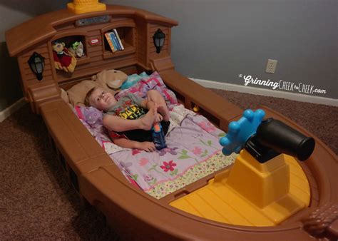Little Tikes Pirate Ship Bed For Sale at Eileen Mcclelland blog
