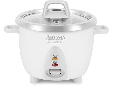 AROMA® Select Stainless® Rice Cooker User Manual