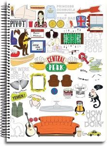 Mc Sid Razz Friends-Tv Series A4 Notebook Ruled 260 Pages Price in ...