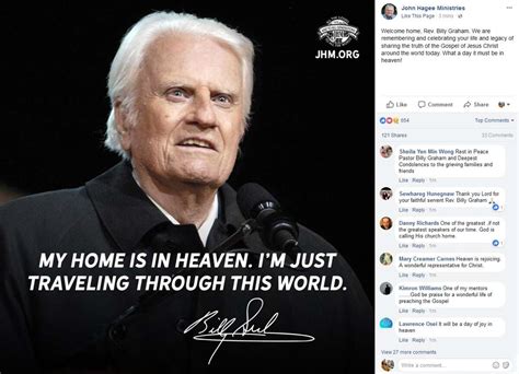 San Antonio pastor John Hagee reacts to death of Rev. Billy Graham
