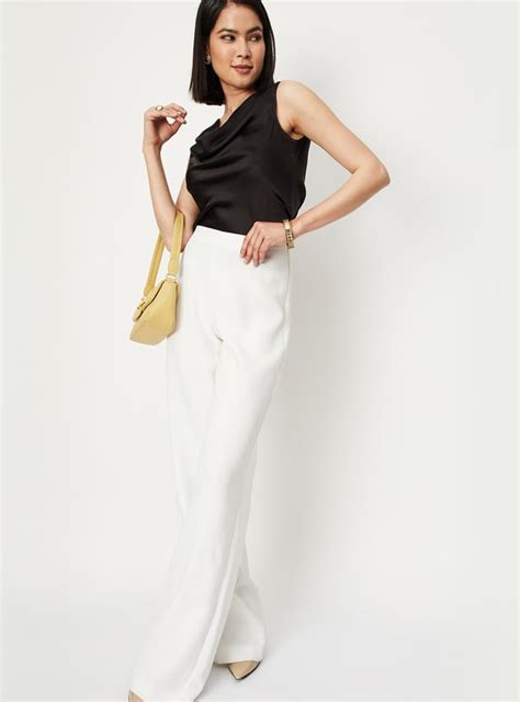 Buy Women Satin Cowl Neck Blouse Online at just Rs. 499.0 ...