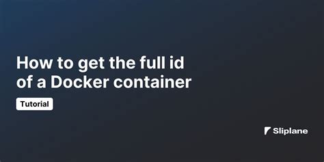 Image result for Docker ID Tutorial