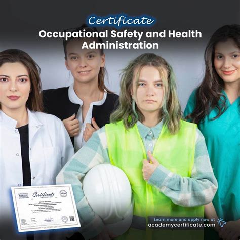 Occupational Safety and Health Administration Certificate– Academy ...