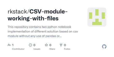 Python CSV Module 的图像结果