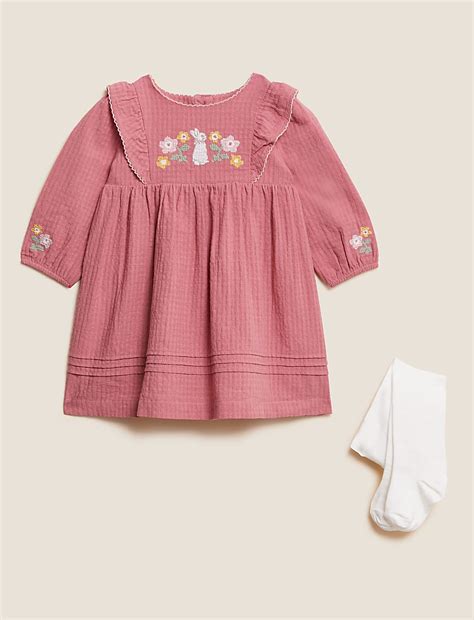 Buy 2pc Cotton Rich Peter Rabbit™ Outfit at Marks & Spencer