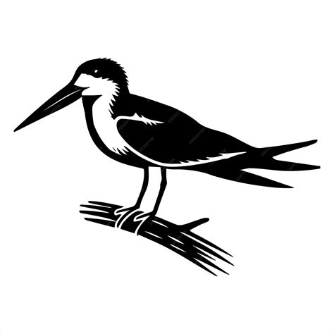 Black skimmer Clip Art Rynchops niger Bird Silhouette Skimmer Bird ...