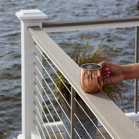 TimberTech Cable Rail System Installation 的图像结果