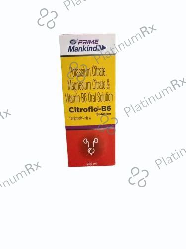 Citroflo B6 Liquid 200ml | Uses, Price & Substitutes