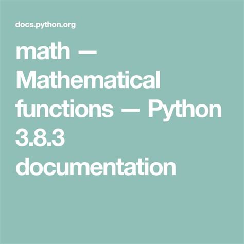 Image result for How to Solve Mathematical Function in Python