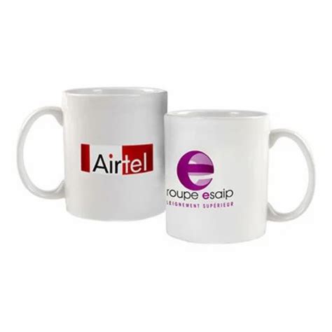 Corporate Mugs - Customized Printed White Mug Manufacturer from Thane