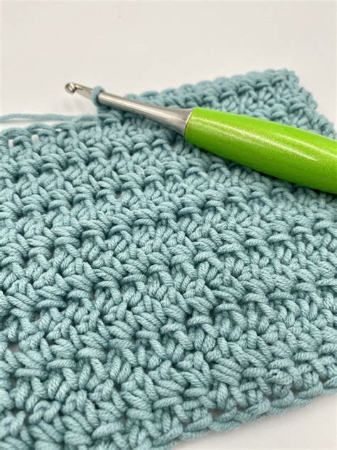 How to crochet the extended single crochet stitch esc – Artofit