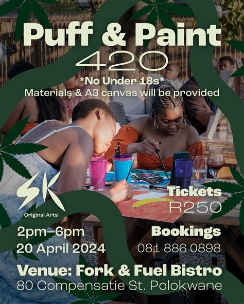 SK ORIGINAL🎨 🏿 | Join Us for an Exclusive Puff and Paint Experience ...