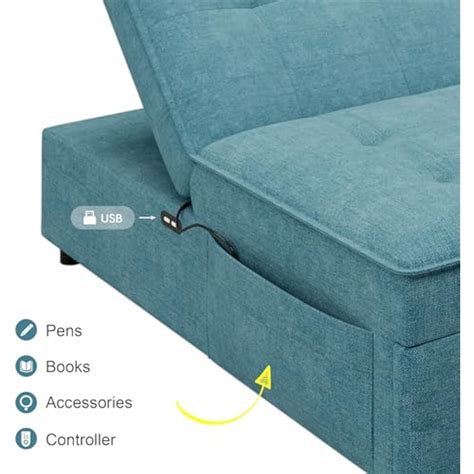 Aursrenty Sofa Bed, 4-in-1 Convertible Sleeper Sofa Chair Bed, India | Ubuy