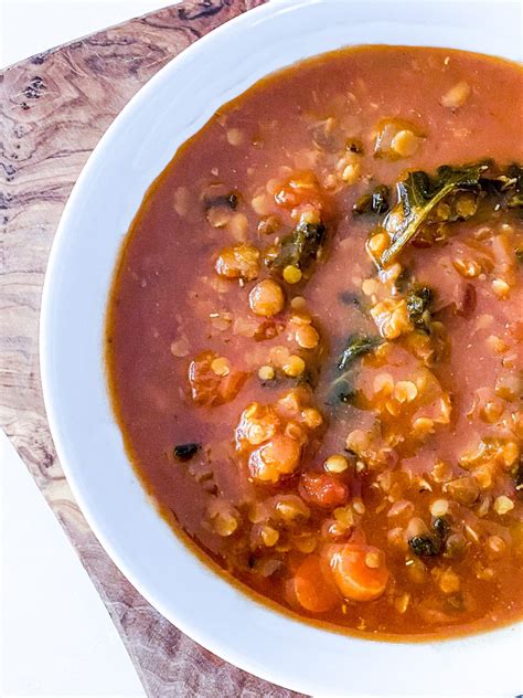 Lentil and Kale Soup - Tilly's Nest