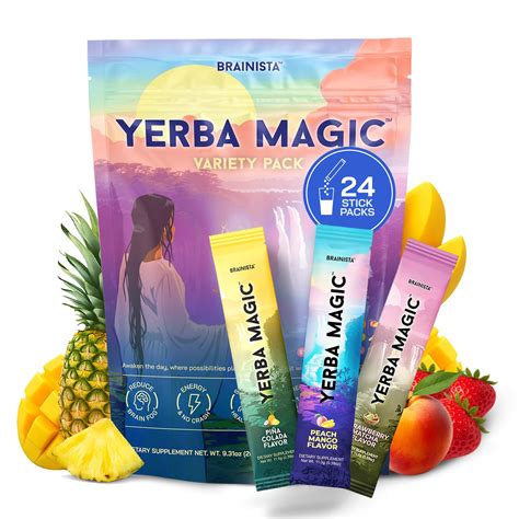 Amazon.com: Yerba Magic Instant Yerba Mate Powder Packets – Clean Energy & Focus Drink Mix for ...