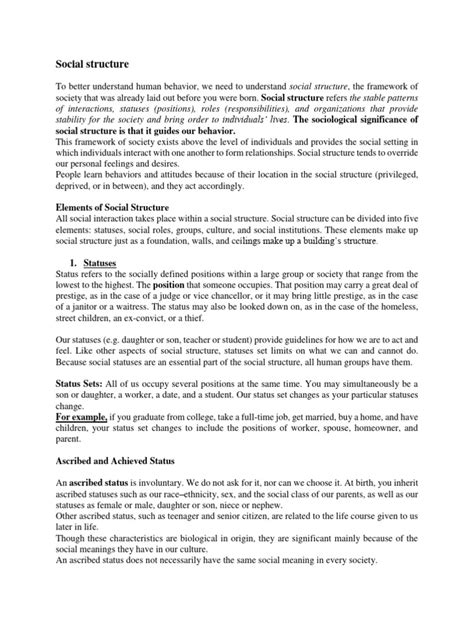 Social Structure Primary Source 的图像结果