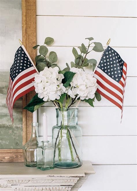 4th of july rustic decor