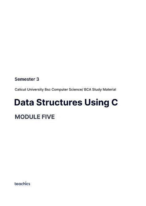 DS 5 - Data structures 3rd sem bsc cs - Graph Data Structure In this ...