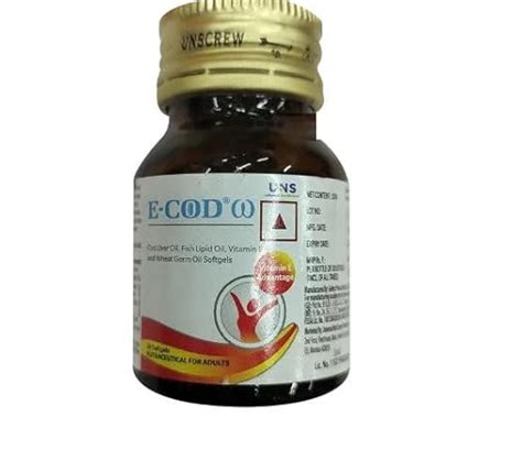 E-Cod Omega - Strip of 30 Capsules : Amazon.in: Fashion