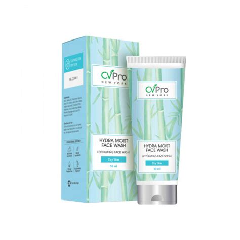 CV Pro Hydra Moist Face Wash, 50ml : ClickOnCare.com