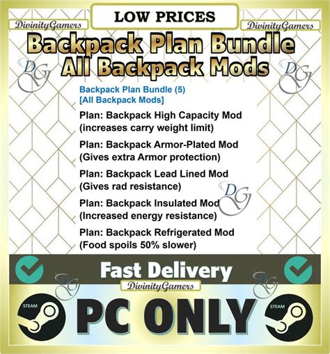 Plan: Backpack high capacity mod Backpack Mod Reviews 的图像结果