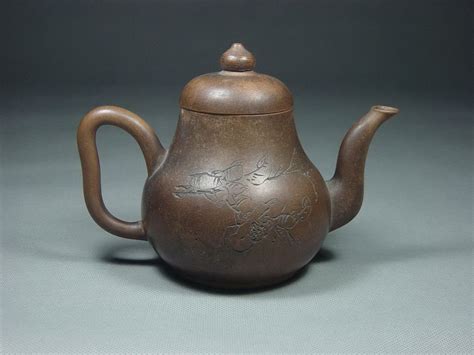紫砂梨形壶-茶具收藏-图片