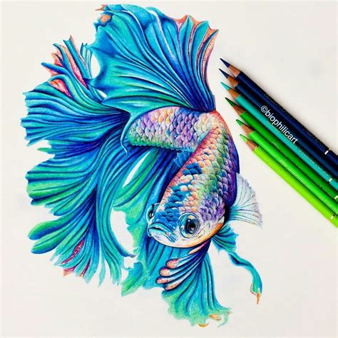 fish drawing different