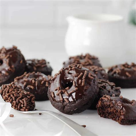 Mini Chocolate Donuts